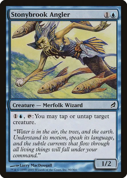 Stonybrook Angler, Magic card LRW 90 — Lorwyn set