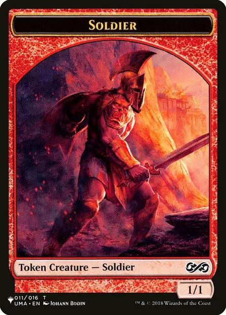 Soldier, carte Magic PLST TUMA-11 — extension The List