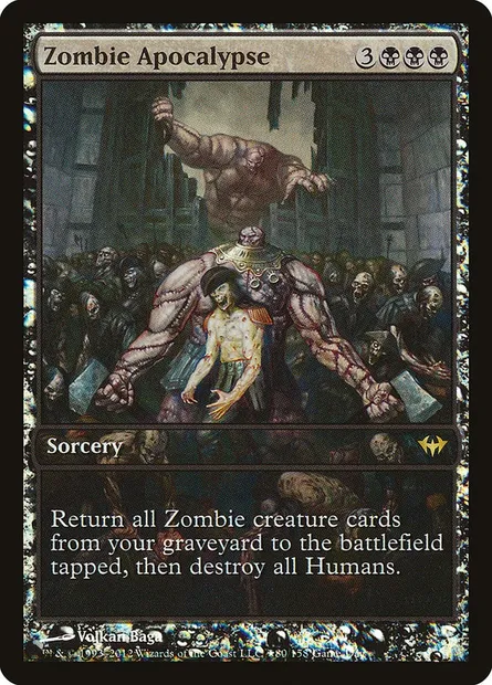 Zombie Apocalypse, Magic card PDKA 80 — Dark Ascension Promos set