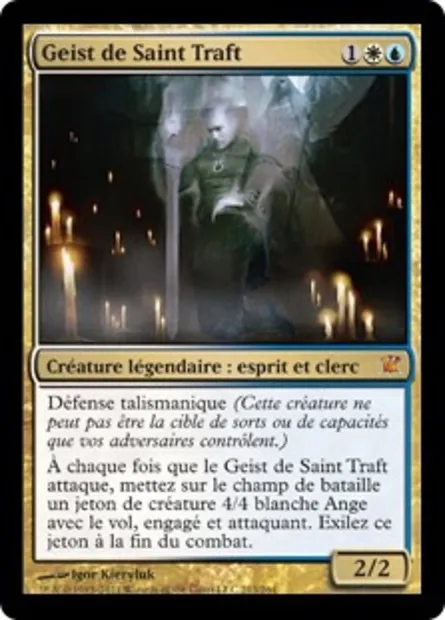 Geist de Saint Traft, carte Magic ISD 213 — extension Innistrad