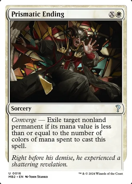 Prismatic Ending, Magic card MB2 16 — Mystery Booster 2 set