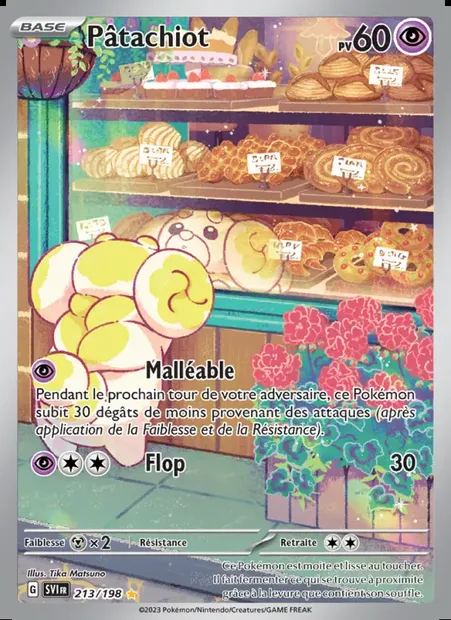 Pâtachiot, carte Pokémon SVI 213 — extension Écarlate et Violet