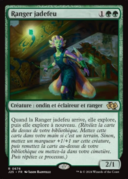 Ranger jadefeu, carte Magic J25 676 — extension Foundations Jumpstart