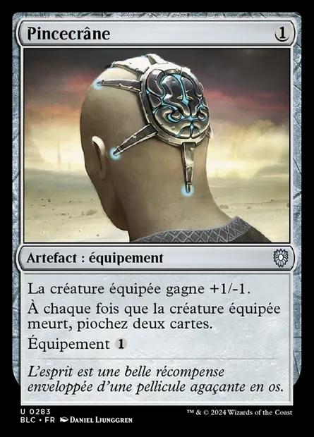 Pincecrâne, carte Magic BLC 283 — extension Bloomburrow Commander