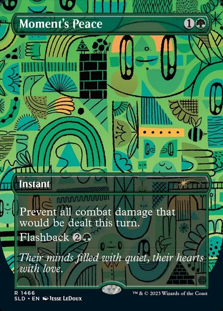 Moment's Peace, Magic card SLD 1466 — Secret Lair Drop set