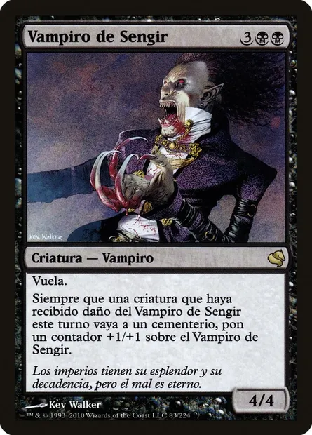 Vampire sengien, carte Magic PS11 83 — extension Salvat 2011