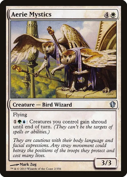 Aerie Mystics, Magic card C13 2 — Commander 2013 set