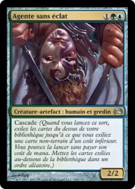 Agente sans éclat, carte Magic PC2 104 — extension Planechase 2012