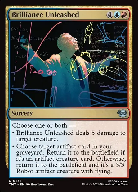 Brilliance Unleashed, Magic card TMT 141 — Teenage Mutant Ninja Turtles set