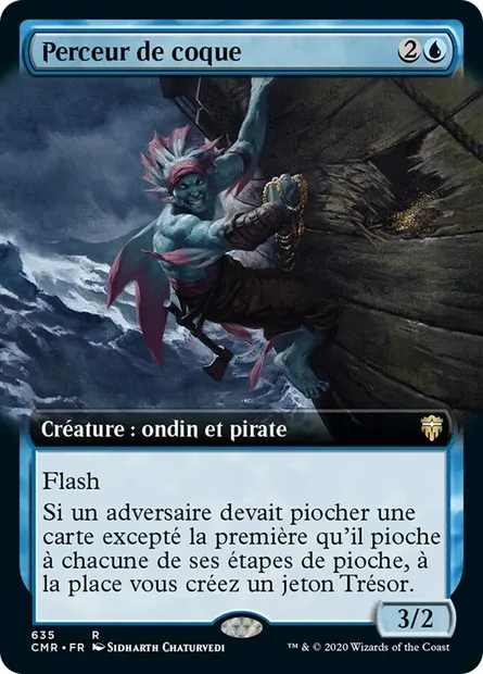 Perceur de coque, carte Magic CMR 635 — extension Commander Legends