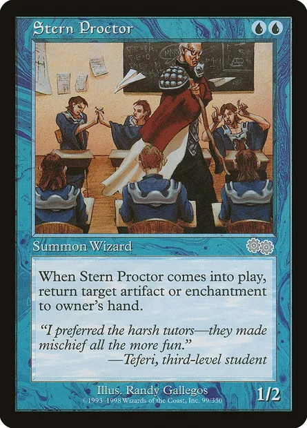 Stern Proctor, Magic card USG 99 — Urza's Saga set