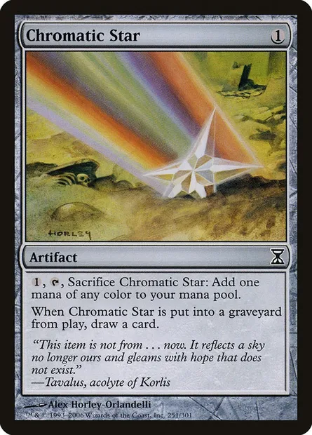 Chromatic Star, Magic card TSP 251 — Time Spiral set