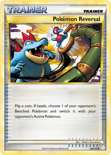 Pokémon Reversal, Pokémon card HS 99 — HeartGold SoulSilver set