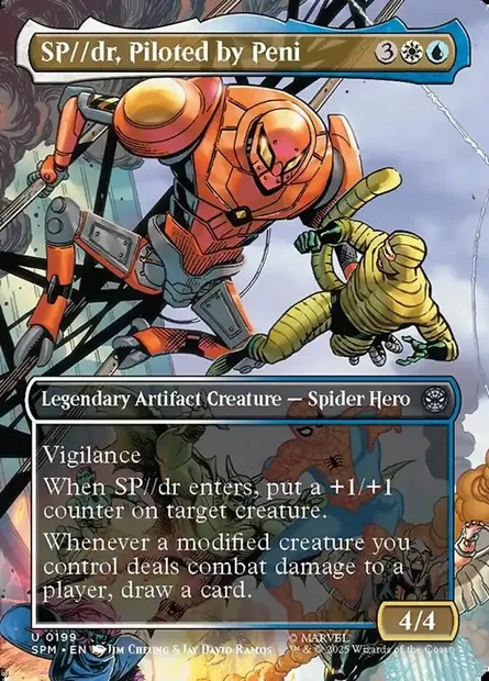 SP//dr, Piloted by Peni, Magic card SPM 199 — Marvel's Spider-Man set