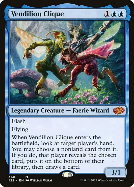 Vendilion Clique, Magic card J22 368 — Jumpstart 2022 set