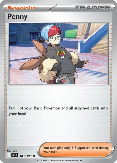 Penny, Pokémon card SVI 183 — Scarlet & Violet set
