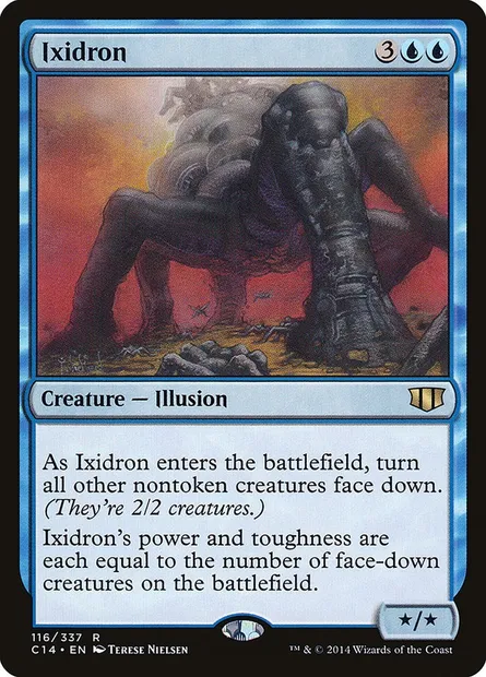 Ixidron, Magic card C14 116 — Commander 2014 set