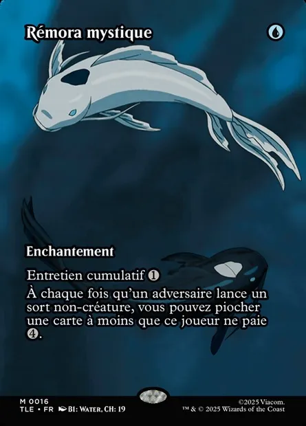 Rémora mystique, carte Magic TLE 16 — extension Avatar: The Last Airbender Eternal
