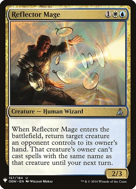 Reflector Mage, Magic card PLST OGW-157 — The List set