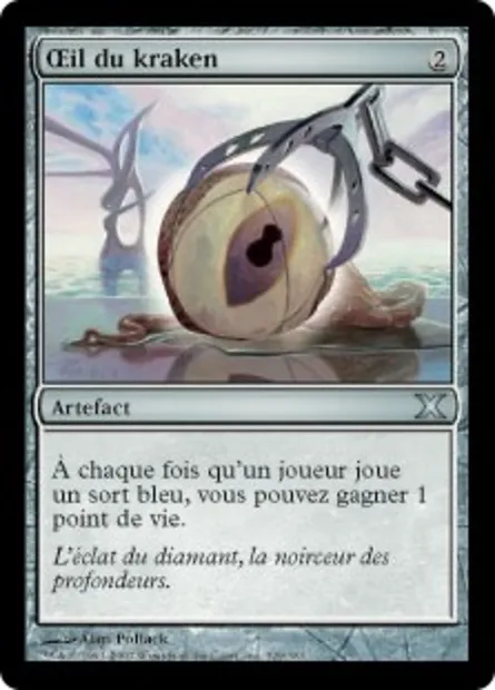 Œil du kraken, carte Magic 10E 329 — extension Dixième édition
