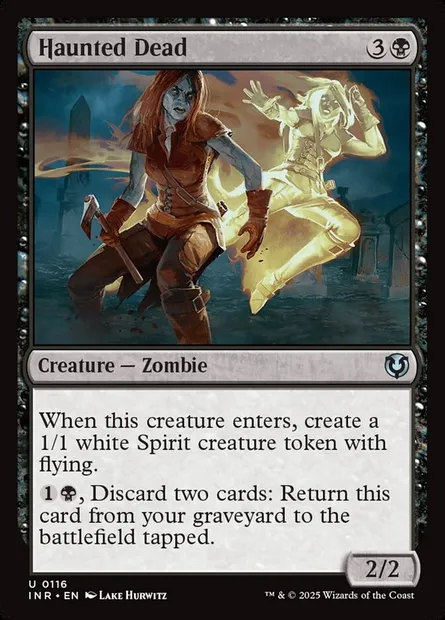 Haunted Dead, Magic card INR 116 — Innistrad Remastered set