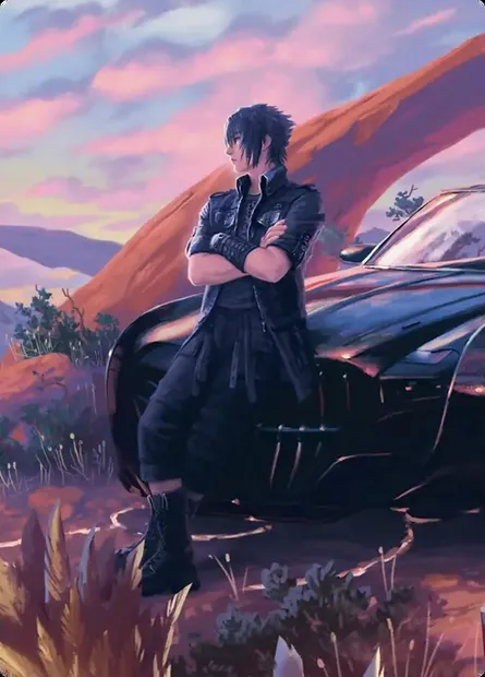 Noctis, Heir Apparent // Noctis, Heir Apparent, Magic card AFIC 19 — Final Fantasy Scene Box set