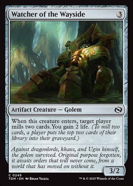 Watcher of the Wayside, Magic card TDM 249 — Tarkir: Dragonstorm set