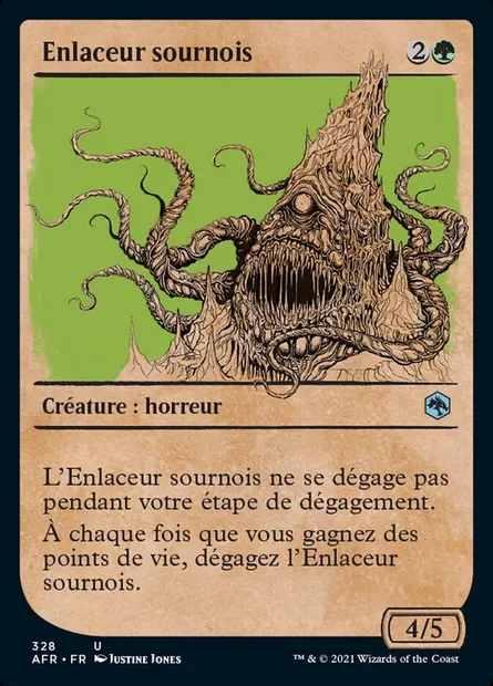 Enlaceur sournois, carte Magic AFR 328 — extension Forgotten Realms: Aventures dans les Royaumes Oubliés