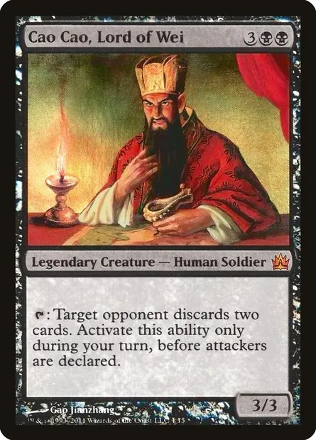 Cao Cao, Lord of Wei, carte Magic V11 1 — extension From the Vault: Legends