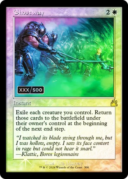 Ghostway, Magic card RVR 308z — Ravnica Remastered set