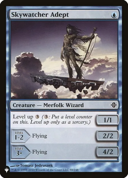 Skywatcher Adept, Magic card PLST ROE-88 — The List set