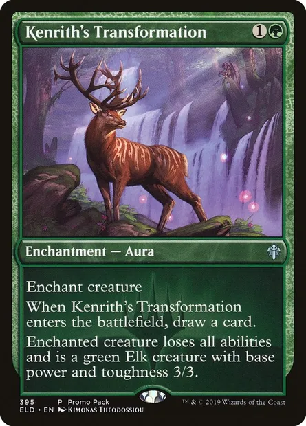Transformation de Kenrith, carte Magic ELD 395 — extension Throne of Eldraine