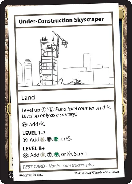 Under-Construction Skyscraper, carte Magic MB2 620 — extension Mystery Booster 2