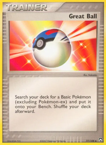 Great Ball, Pokémon card PK 77 — Power Keepers set