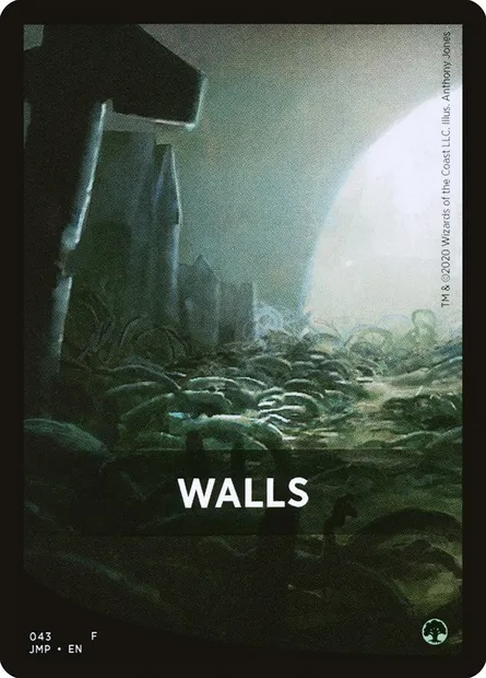 Walls, Magic card FJMP 43 — Jumpstart Front Cards set