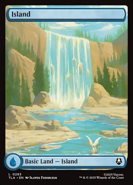 Island, Magic card TLA 293 — Avatar: The Last Airbender set