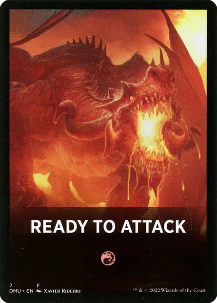 Ready to Attack, carte Magic FDMU 7 — extension Dominaria United Jumpstart Front Cards