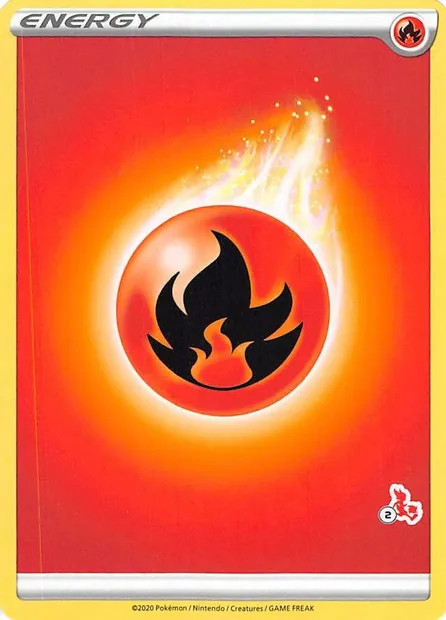 Fire Energy, Pokémon card BA22 ct302827 — Battle Academy 2022 set