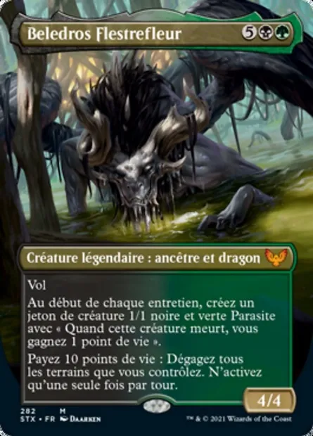 Beledros Flestrefleur, carte Magic STX 282 — extension Strixhaven: l'Académie des Mages