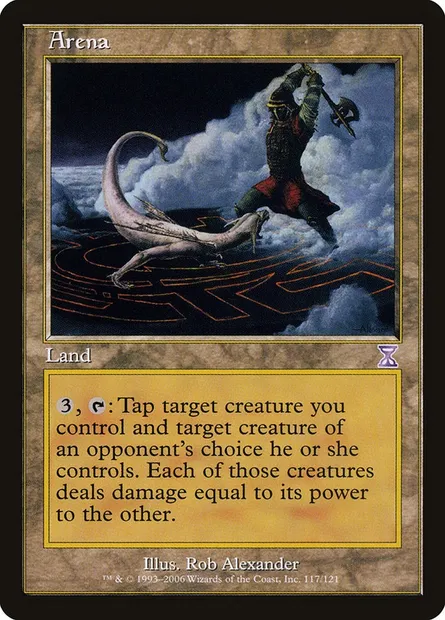 Arena, Magic card TSB 117 — Time Spiral Timeshifted set