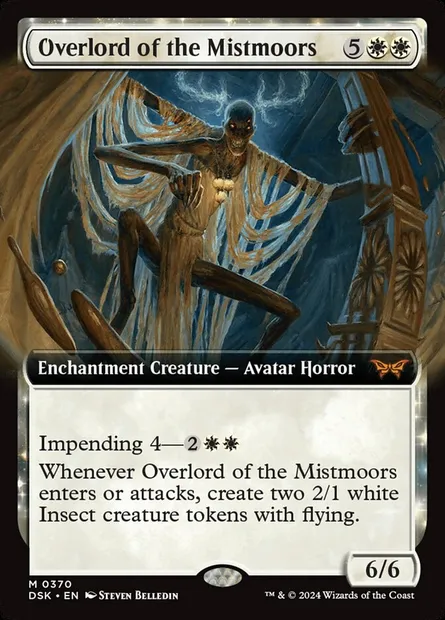 Overlord of the Mistmoors, Magic card DSK 370 — Duskmourn: House of Horror set