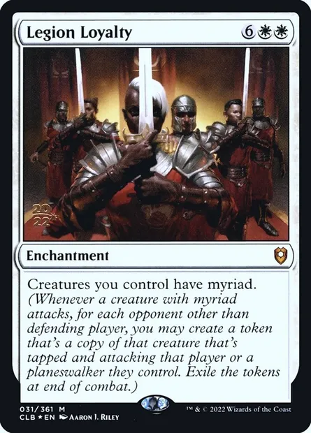 Legion Loyalty, Magic card PCLB 31s — Battle for Baldur's Gate Promos set