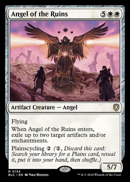 Angel of the Ruins, Magic card BLC 134 — Bloomburrow Commander set