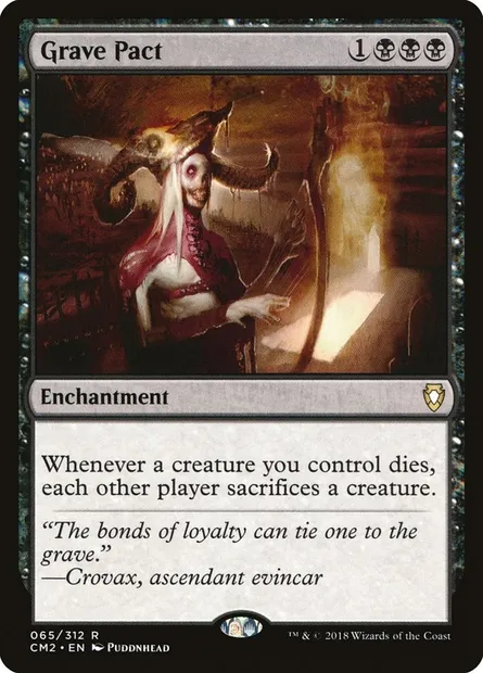 Grave Pact, Magic card CM2 65 — Commander Anthology Volume II set