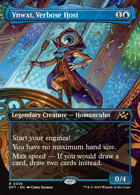 Vnwxt, Verbose Host, Magic card DFT 356 — Aetherdrift set