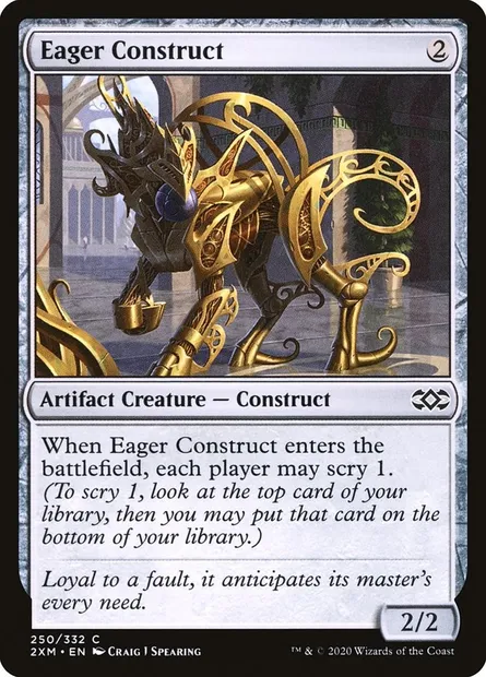 Eager Construct, Magic card 2XM 250 — Double Masters set