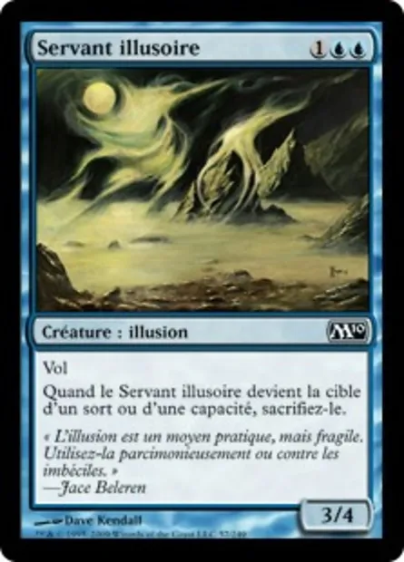 Servant illusoire, carte Magic M10 57 — extension Magic 2010