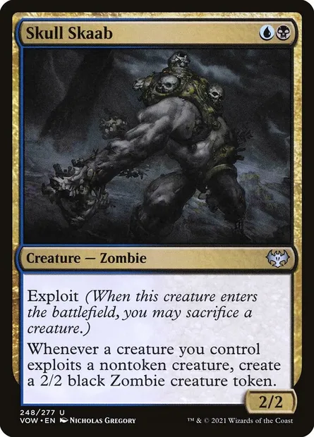 Skull Skaab, Magic card VOW 248 — Innistrad: Crimson Vow set