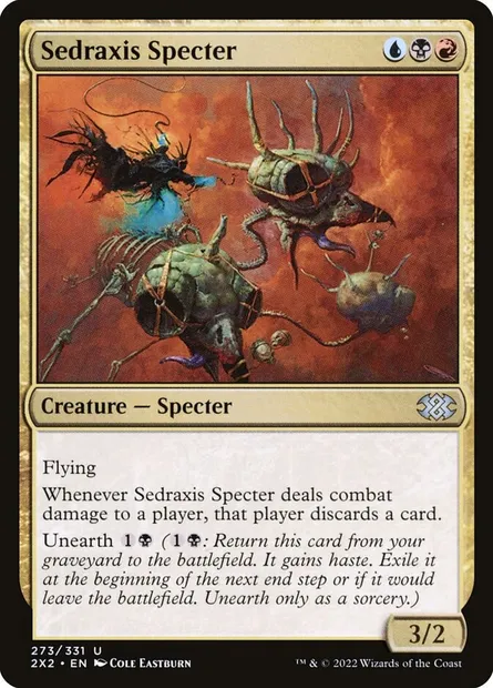 Sedraxis Specter, Magic card 2X2 273 — Double Masters 2022 set