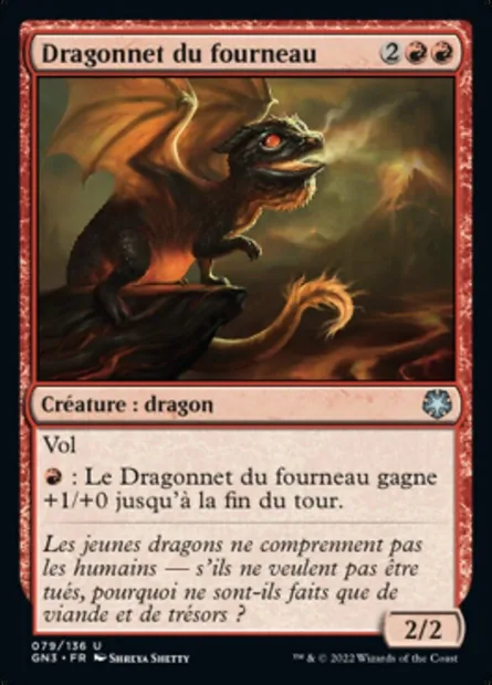 Dragonnet du fourneau, carte Magic GN3 79 — extension Game Night: Free-for-All